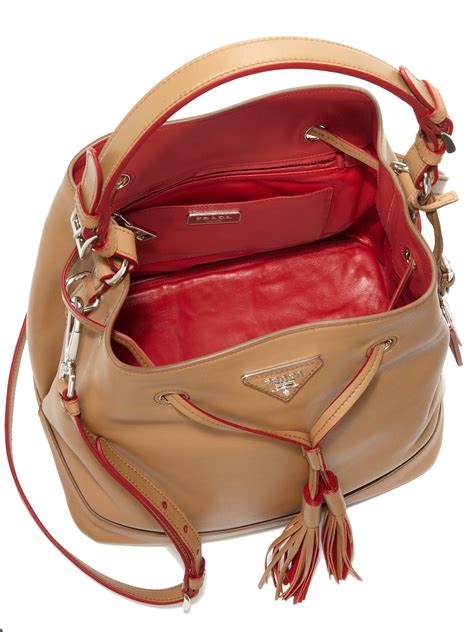 prada large bucket bag